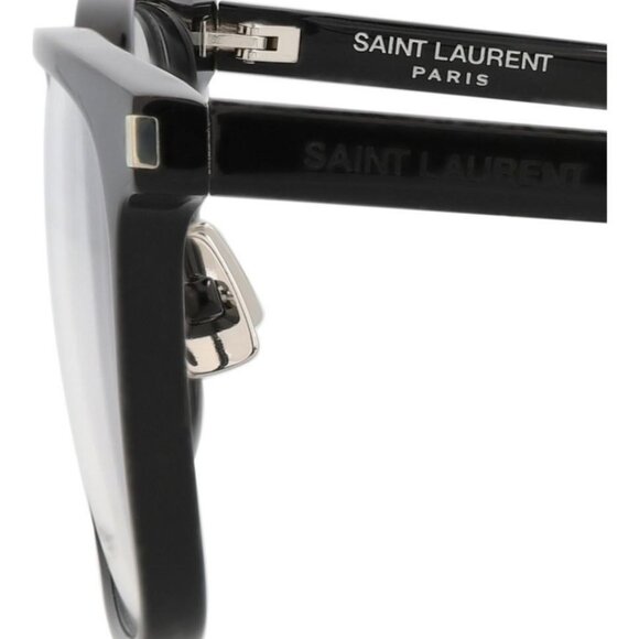 Saint Laurent Mens Square/Rectangle Black Black Transparent Fashion Designer - Picture 4 of 4